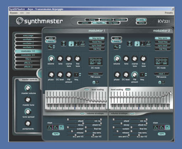 The wealth of modulation features offered are top-class